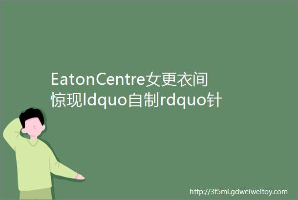 EatonCentre女更衣间惊现ldquo自制rdquo针孔摄像头内存多名受害者录像